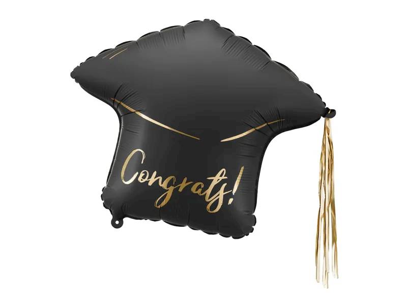 Balon foliowy biret Congrats FB281