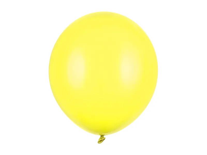 Balony Strong 43cm żółte pastel lemon  25szt