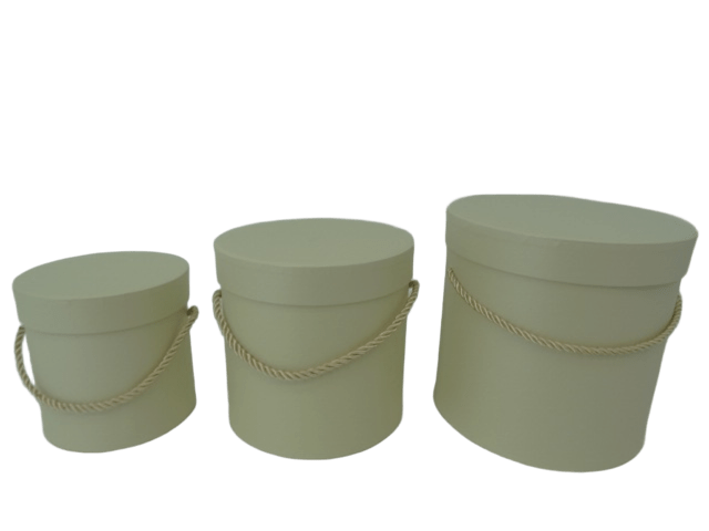 Pudełko flowerbox śmietankowe cream 3w1 W5070/3 