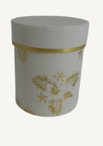 Pudełko flowerbox mini białe W1424/1