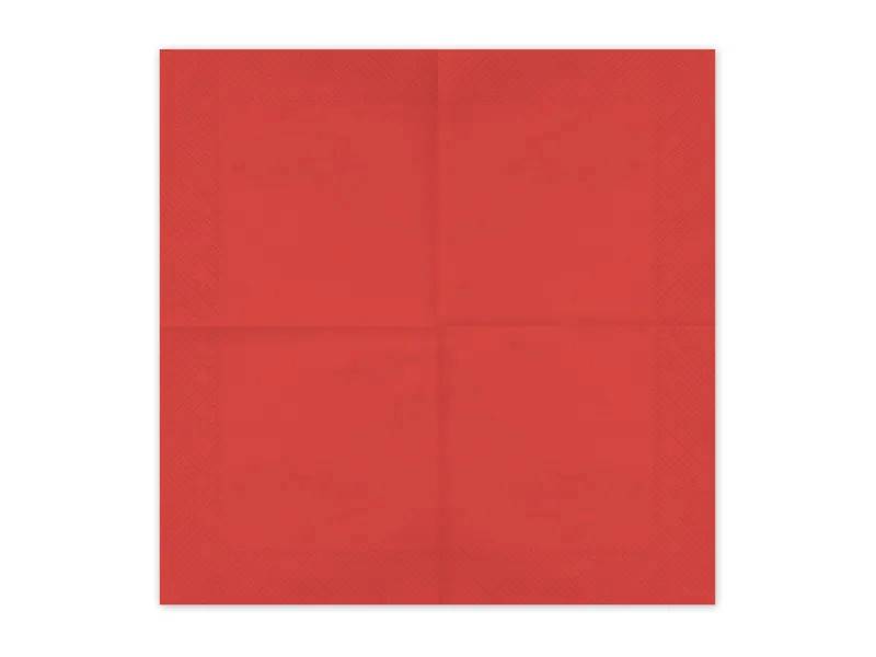 Serwetki papierowe ciemny czerwony 33x33cm SP33-109-007C