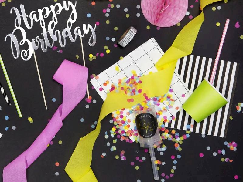 Push pop konfetti mix kolorów PPK2-000