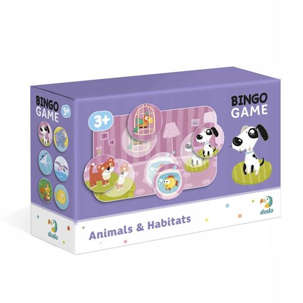 Gra Dodo bingo zwierzęta