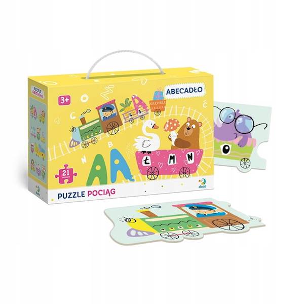 Dodo Puzzle 21el Pociąg Abecadło 300149