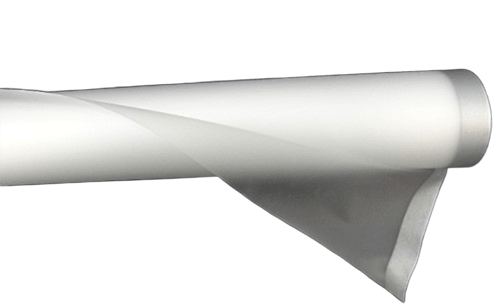 Folia florystyczna transparentna ze srebrnym brzegiem 50cmx8m transparentna rolka HS9-S-07/50x8m