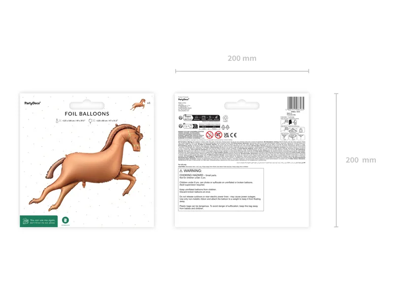 Balon foliowy koń FB279