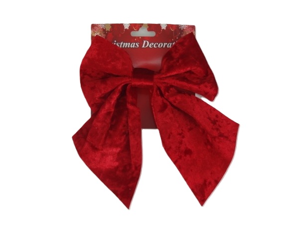 Kokarda welurowa czerwona FY15261R