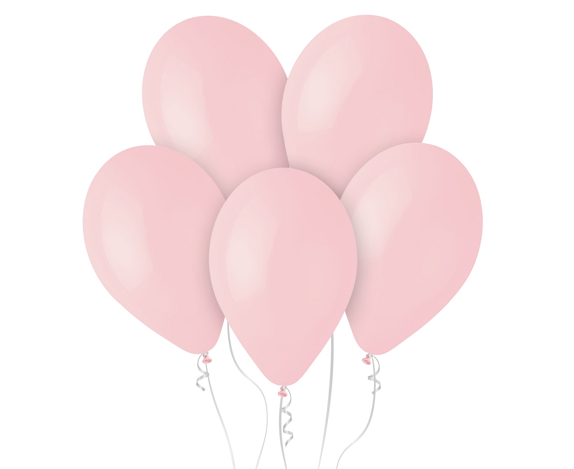 Balony Gemar 13" G120 107 Powder pink pudrowe różowe 33cm 50szt 