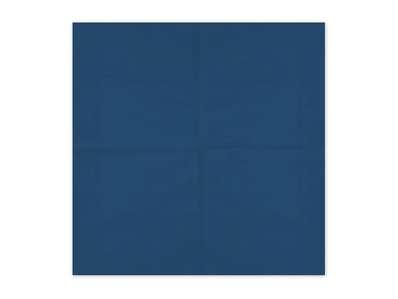 Serwetki papierowe 33x33cm granatowe 20szt  - 2 warstwowe