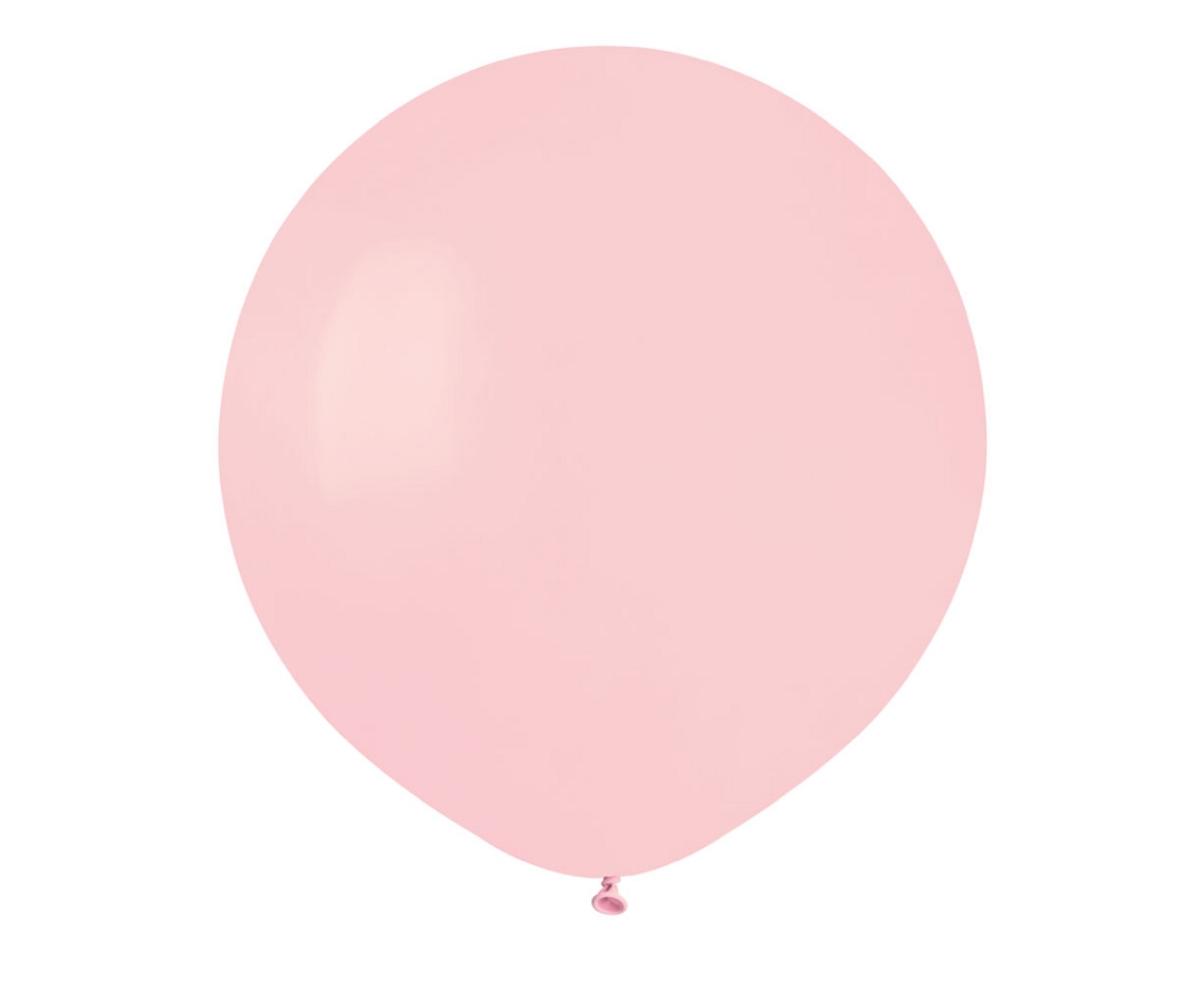 Balony Gemar 19" G19 107 Powder pink pudrowe różowe 48cm 25szt