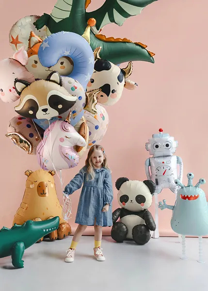 Balon foliowy Panda siedząca miś FB373