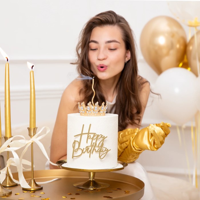 Korona metalowa złoto srebrna 10cm 168363