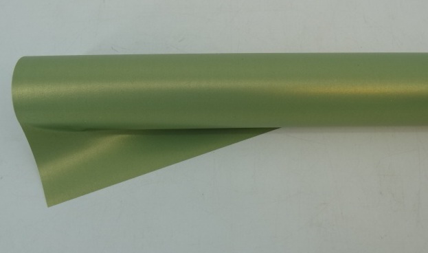 Folia florystyczna 50cmx8m zielona ciemna butelkowa metalik SHJ-14
