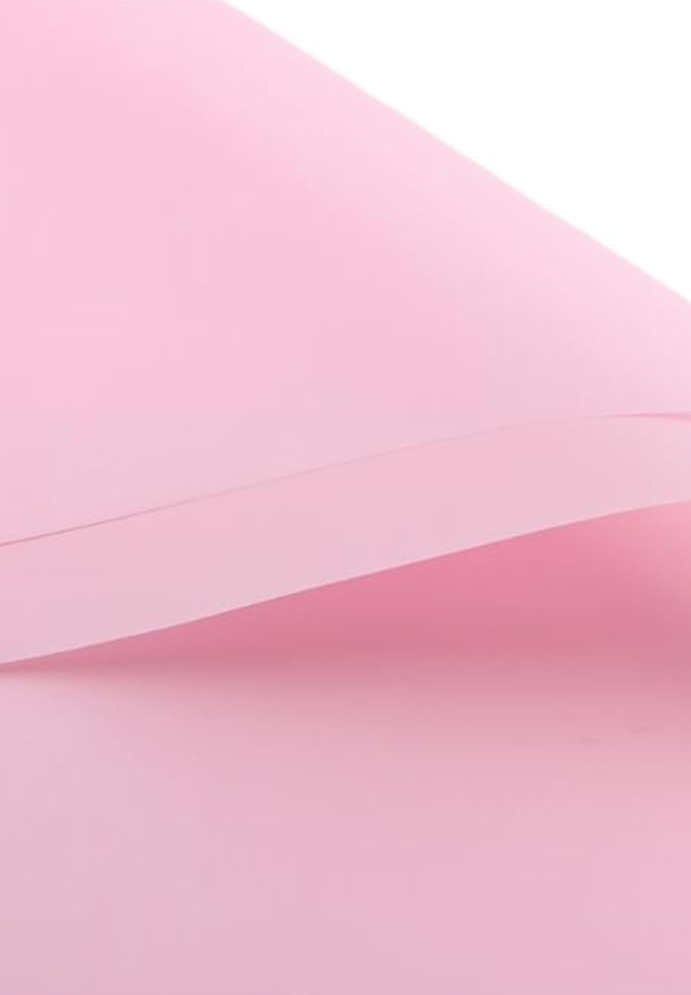 Folia florystyczna różowa baby pink 50cmx8m SHS-10