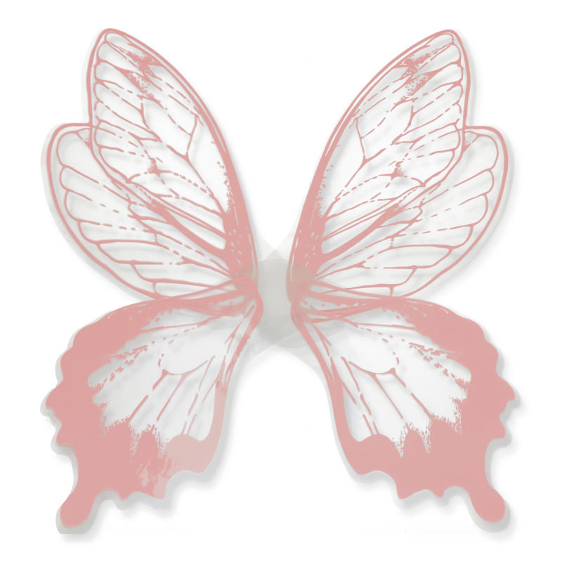 Folia florystyczna arkusze motyl różowy BTF-F-08