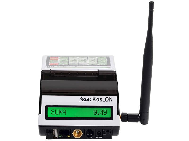 Kasa Fiskalna ONLINE ACLAS Kos_ON LAN+GSM na 5Lat