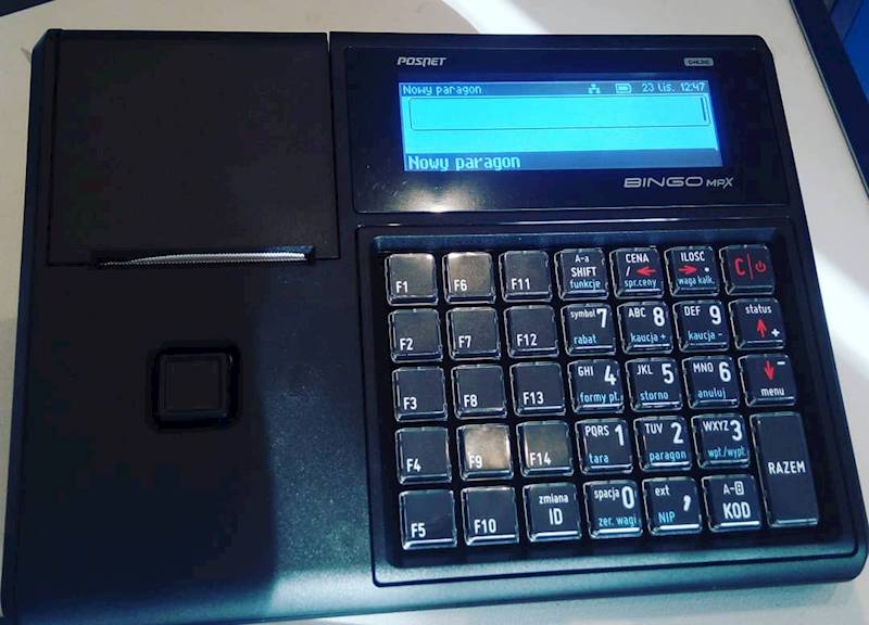 Kasa Fiskalna Posnet Bingo MAX ONLINE 3G