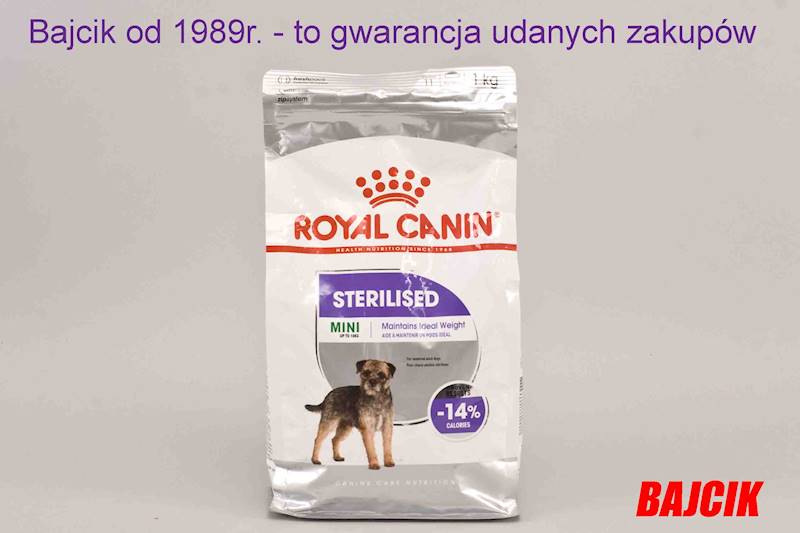 ROYAL CANIN DOG MINI STERILISED 1kg.