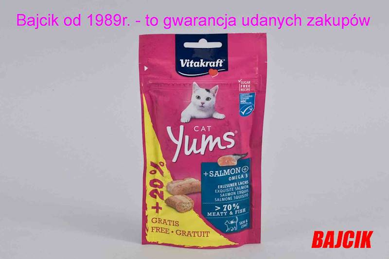 VITAKRAFT CAT YUMS ŁOSOŚ 40G