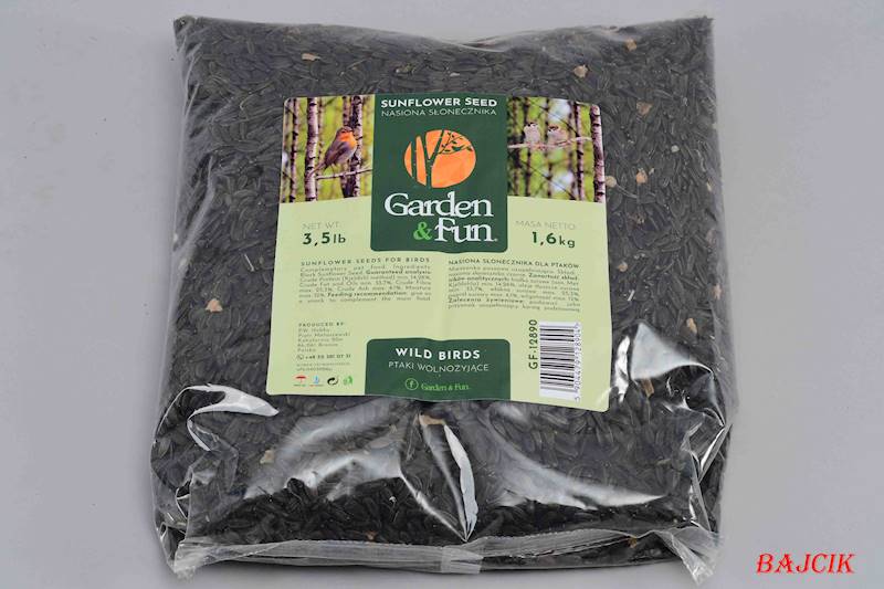 NASIONA SŁONECZNIKA CZARNEGO 1,6kg GF-12890