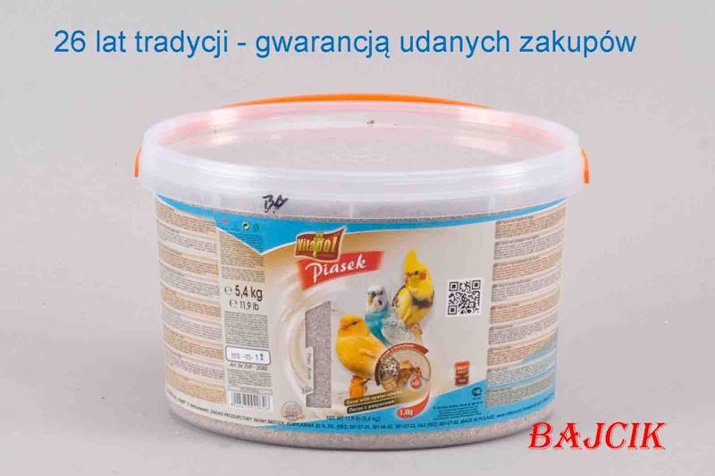 PIASEK VITAPOL PTAKI WIADERKO 3l 5kg.ZVP-2082