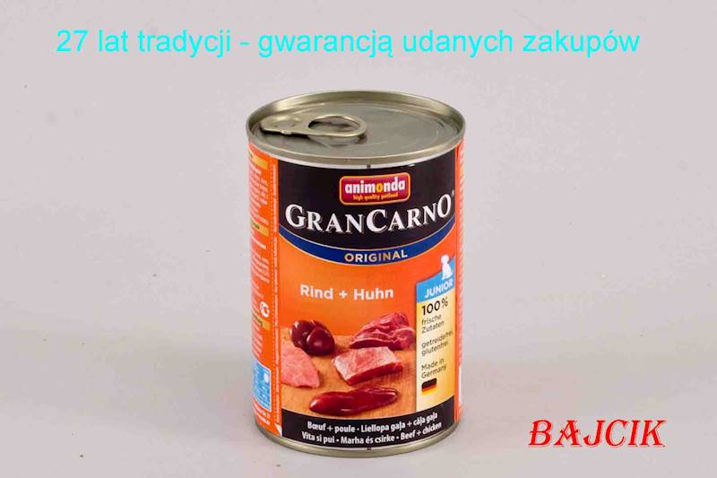 ANIMONDA PIES 400g WOŁOWINA+KURCZAK JUNIO 3723