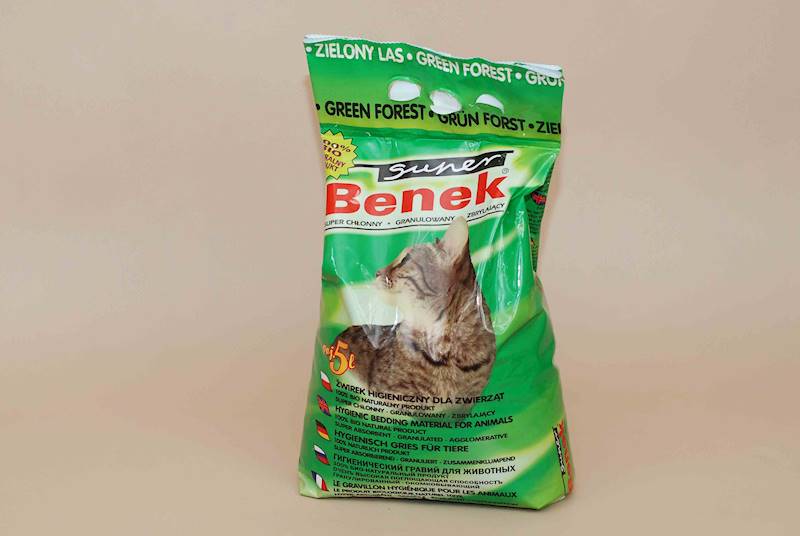 KOCI PIASEK S.BENEK ZIELONY 5L 3327