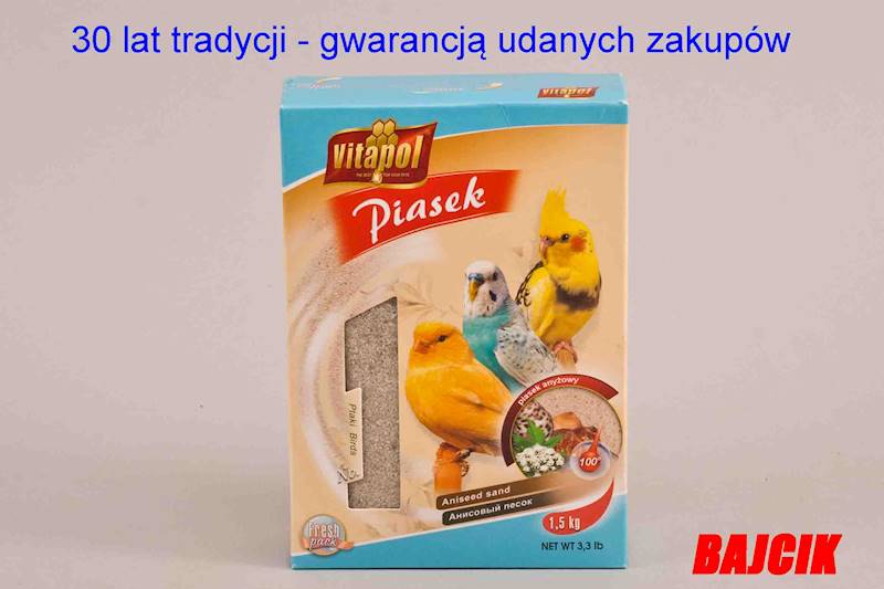 VITAPOL PIASEK DLA PTAKÓW 1.5kg ZVP-2051