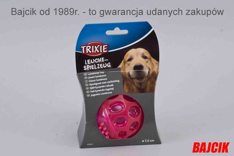 TRIXIE ZABAWKA DLA PSA PIŁKA ŚWIECĄCA    TX33643