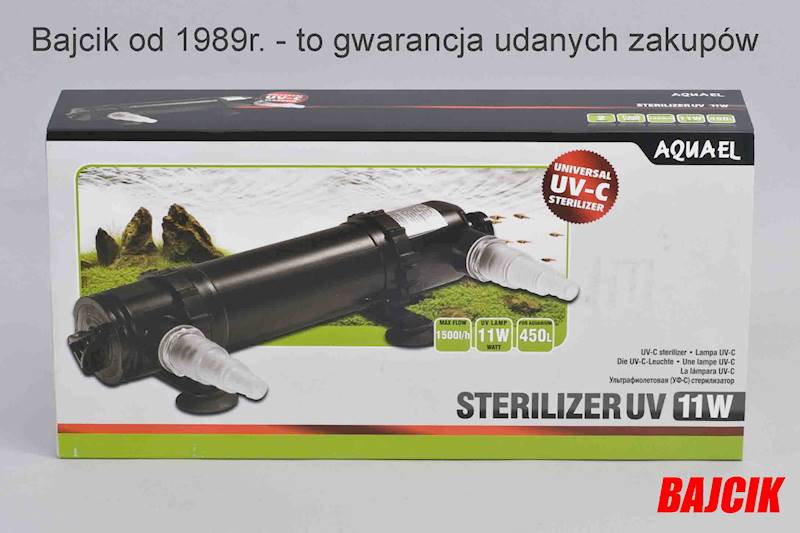 AQUAEL STERYLIZATOR UV 11W     130477