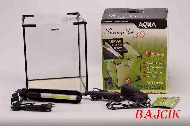 AKWARIUM SHRIMP SET 30 D&N CZARNE 122980