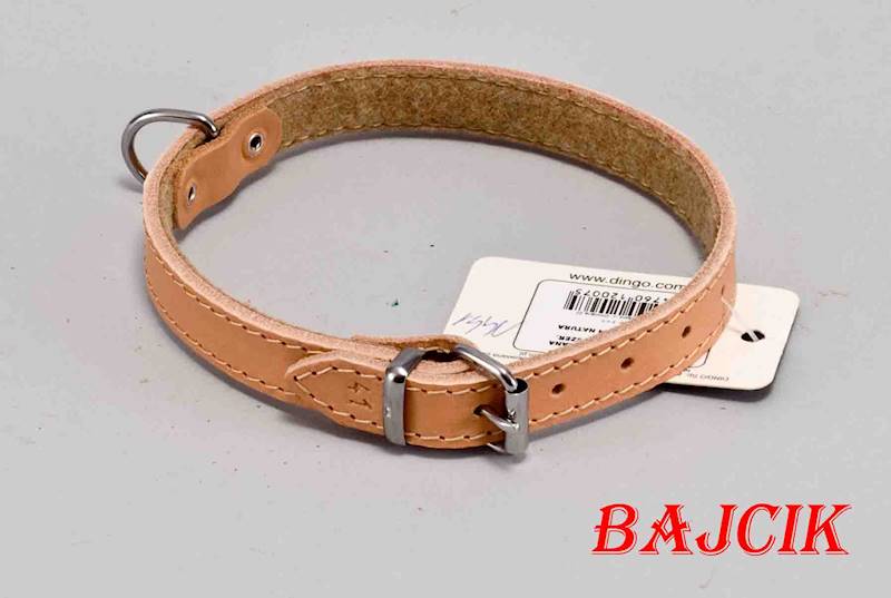 OBROŻA SKÓRA 41cm/16mm JASNY BRĄZ DINGO