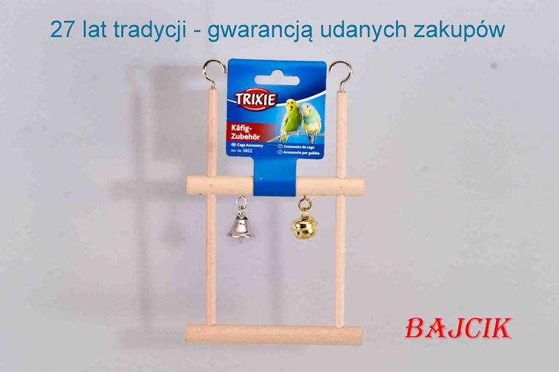 TRIXIE HUŚTAWKA TRAPEZ Z DZWONKAMI TX-5822