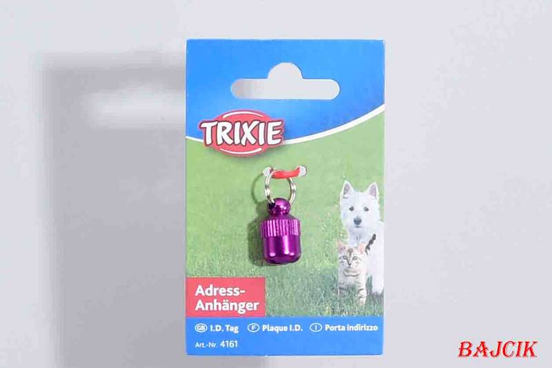 TRIXIE ADRESÓWKA ZAKRĘCANA DLA KOTA I PSA  TX-4161