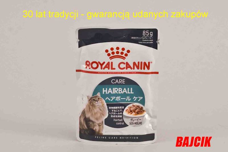 ROYAL CANIN CAT HAIRBALL CARE 85G SASZETKA