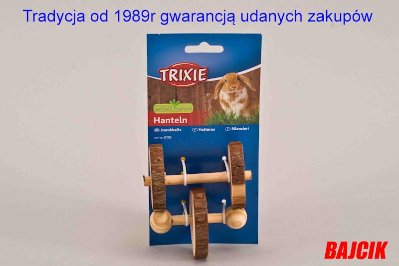 TRIXIE HANTLE DREWNIANE 2szt/4,5x9 TX-6195