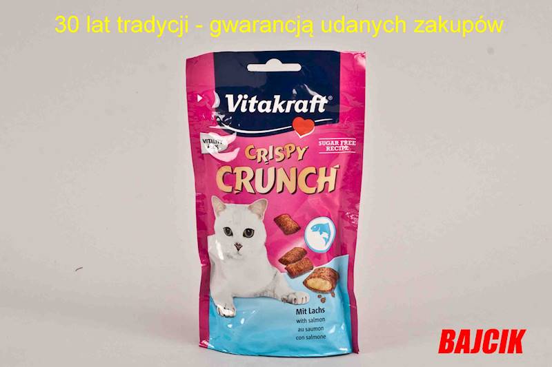 VITAKRAFT CRISPY CRUNCH ŁOSOŚ 60 G