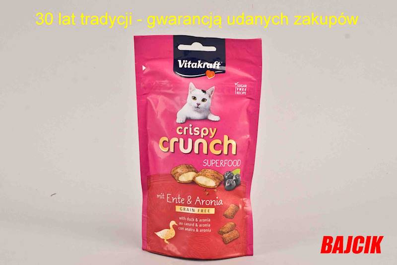 VTIAKRAFT CRISPY CRUNCH KACZKA/ARONIA 60G