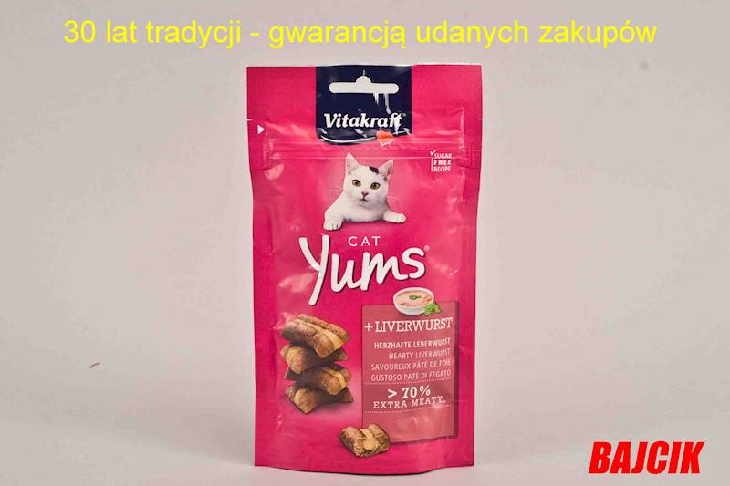 VITAKRAFT CATS YUMS WĄTROBA 40 G