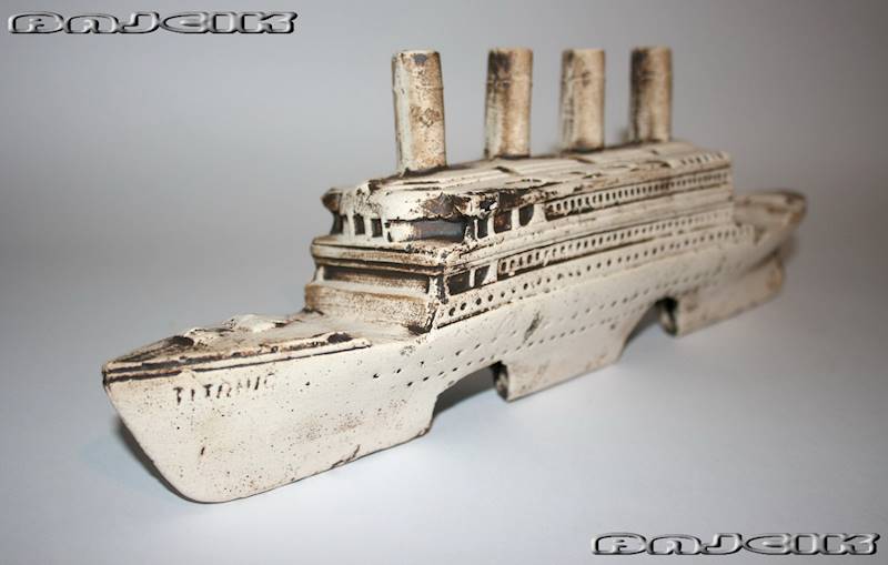 CERAMIKA AKW.123 STATEK TITANIC