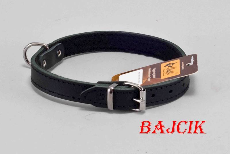 OBROŻA SKÓRA 41cm/16mm CZARNA DINGO