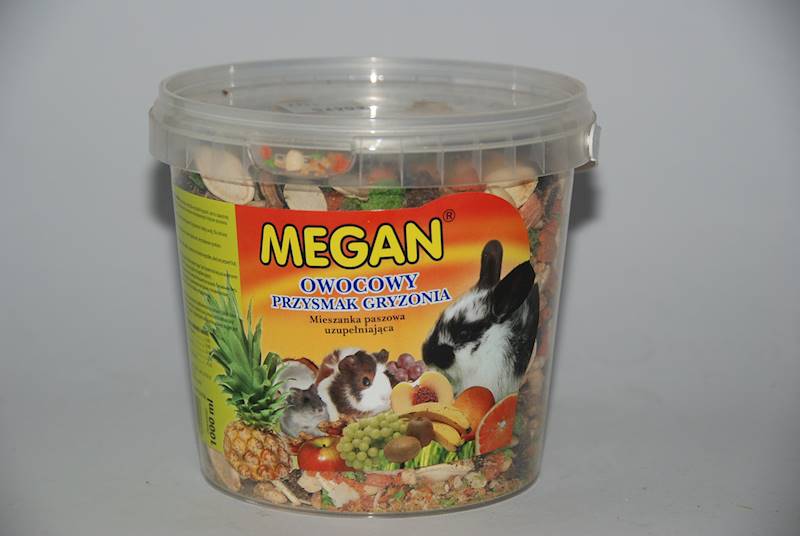 MEGAN PRZYSMAK DLA GRYZONI OWOCOWY 1000ml.