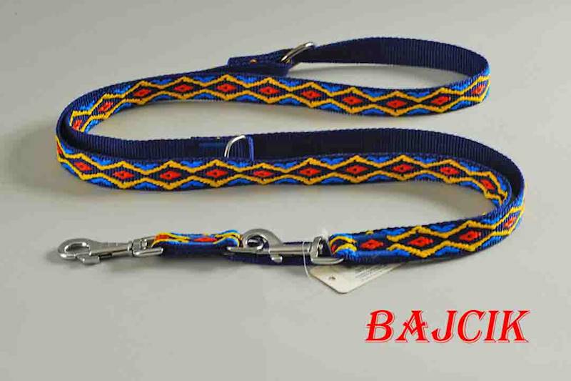 SMYCZ TAŚMA 2,5X120-220 WINNETOU NIEBIESK 1-3571-1