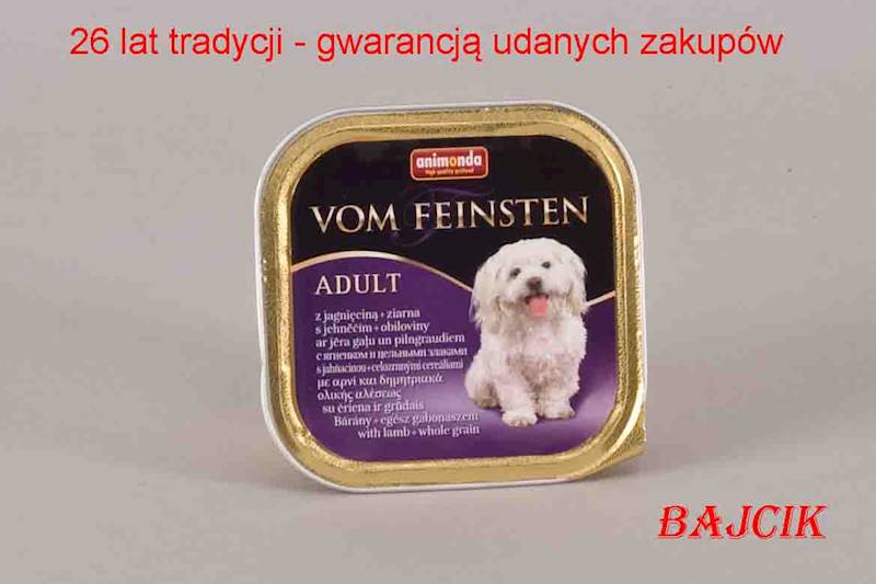 ANIMONDA PIES 150g JAGNIĘCINA+ZIARNA 3750