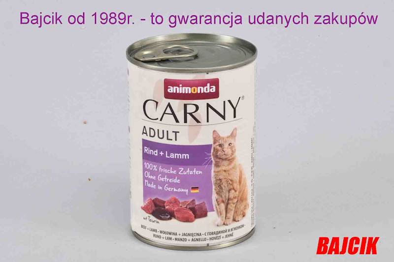 ANIMONDA KOT 400g WOŁOWINA+JAGNIĘCINA 83721