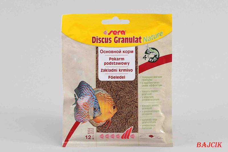 SERA DISCUS GRANULES 12g TOREBKA