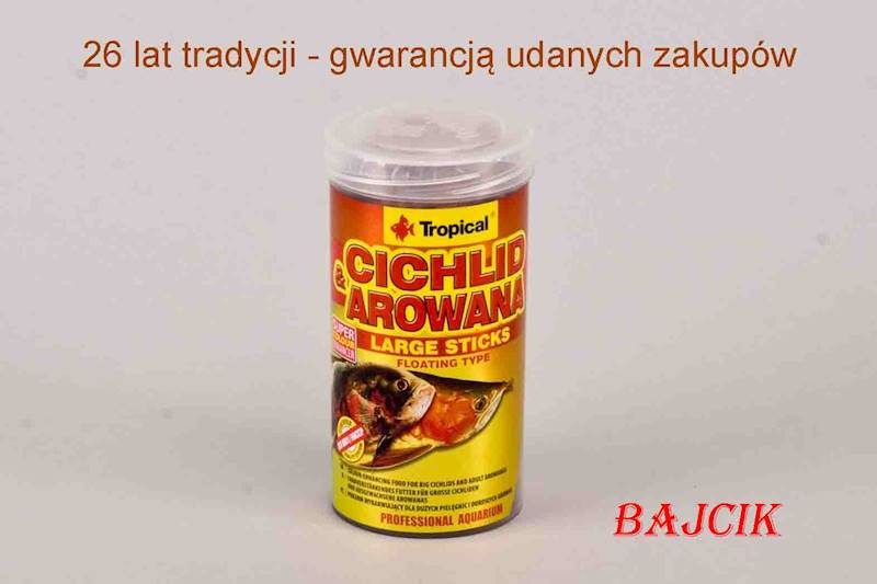 TROPICAL CICHLID& AROWANA MEDIUM STICKS 250ml/75g