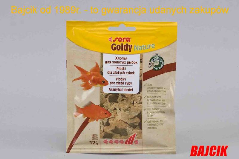 SERA GOLDY 12g TOREBKA.