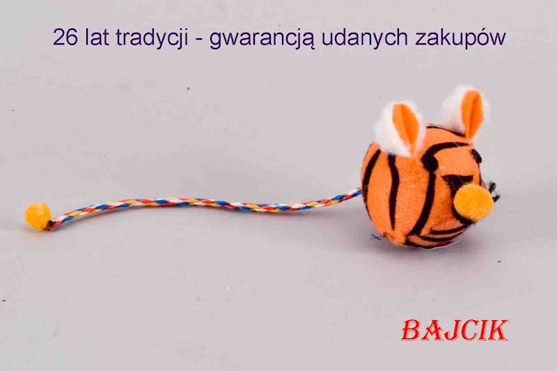 TRIXIE PIŁKI PLUSZOWE MYSZKI 4,5cm TX-4554