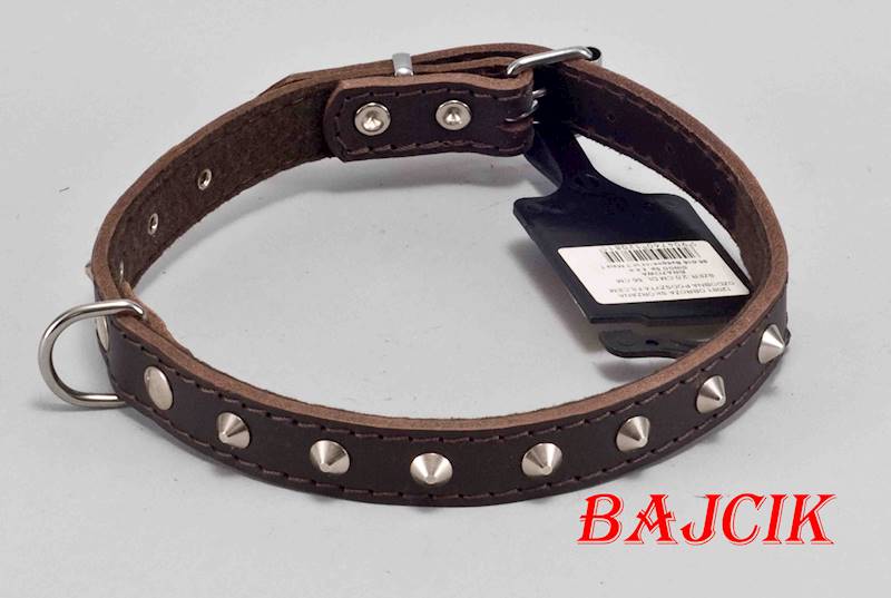 OBROŻA OZDOBNA 55cm/22mm CIEMNY BRĄZ DINGO